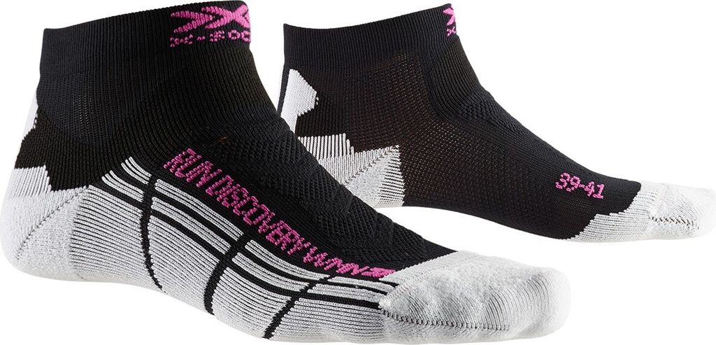 X-SOCKS Run Discovery Laufsocken Damen opal black/arctic white 39-40