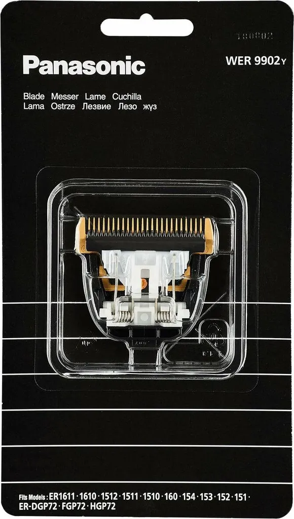 Lama Ricambio Panasonic WER9920Y Oro per Tagliacapelli Professionali