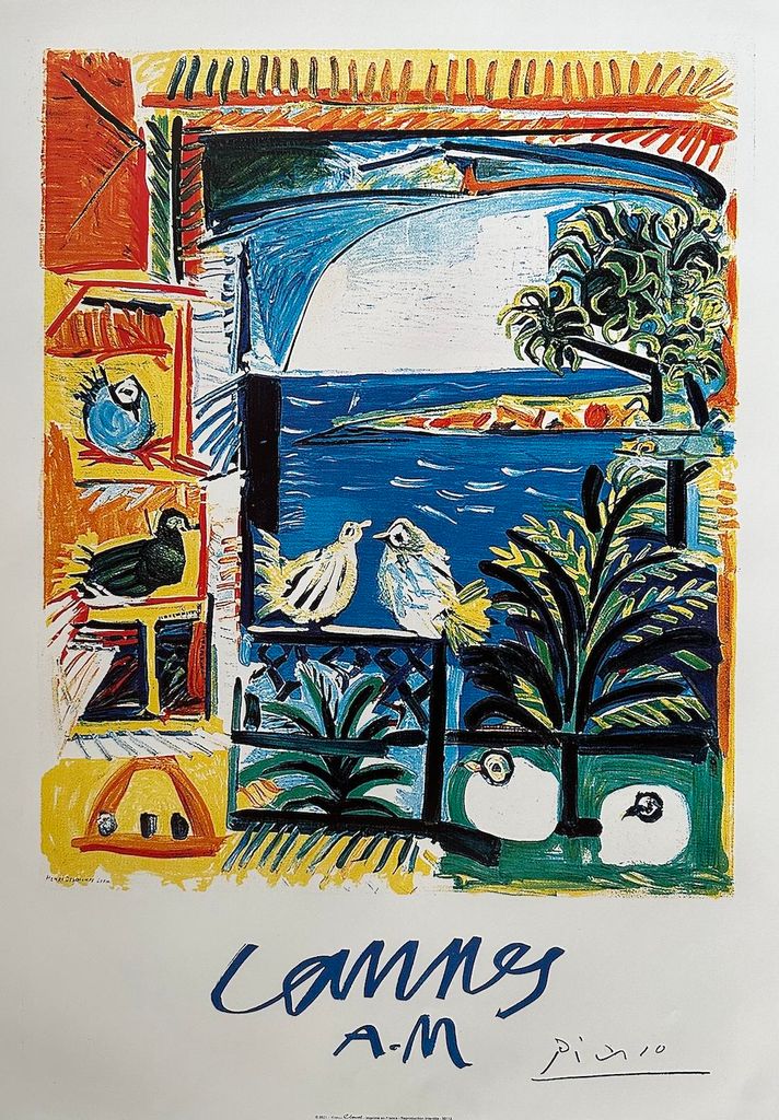 Cannes - PICASSO - 50x70cm Affiche Poster Image du produit 