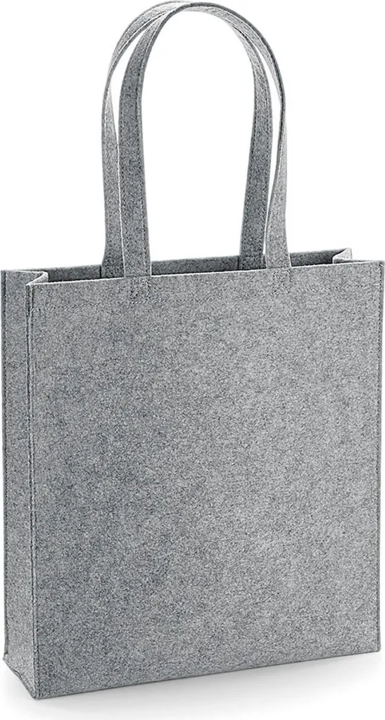 BagBase BG723 Borsa Feltro Sport & Tempo Libero Grigio Melange