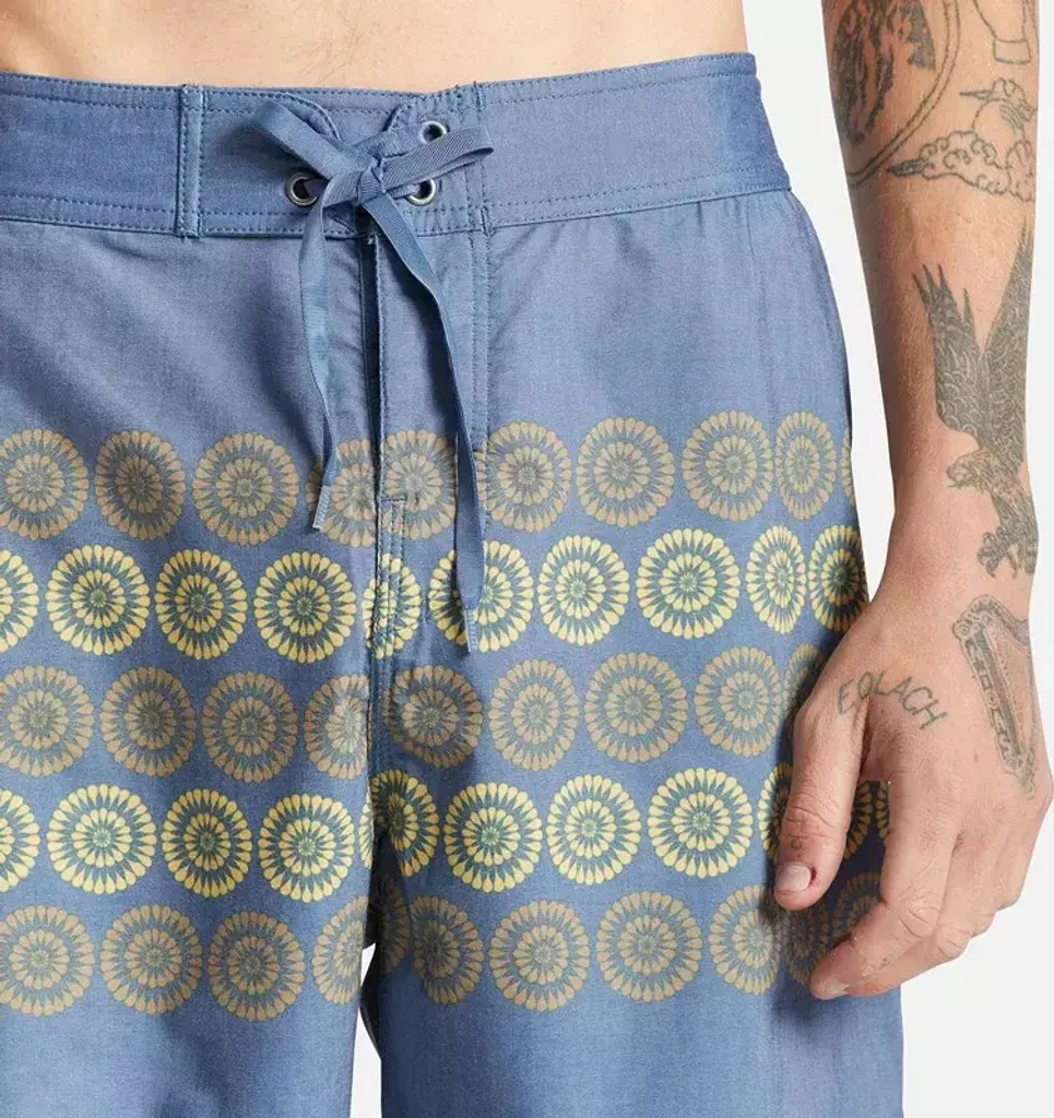 Boardshorts Brixton Temple Trunk M - Séchage Rapide et Confort Stretch
