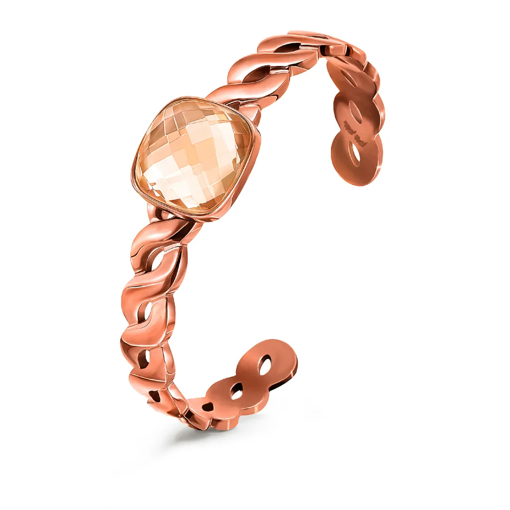 Recensione Bracciale Folli Follie 3B15T013RS 17cm Rosa Acciaio