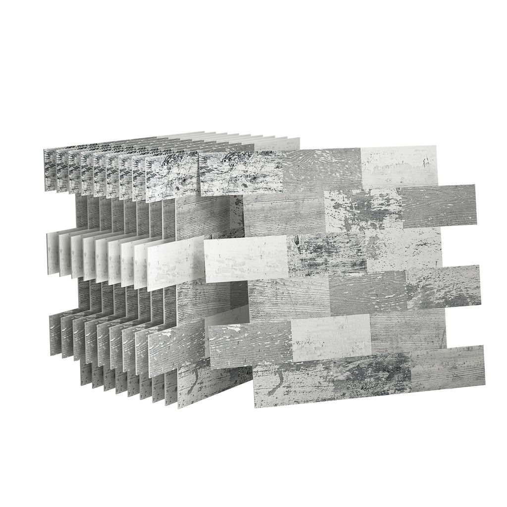 UISEBRT 10x Autocollants pour carrelage mural en PVC 34 x Image du produit 
