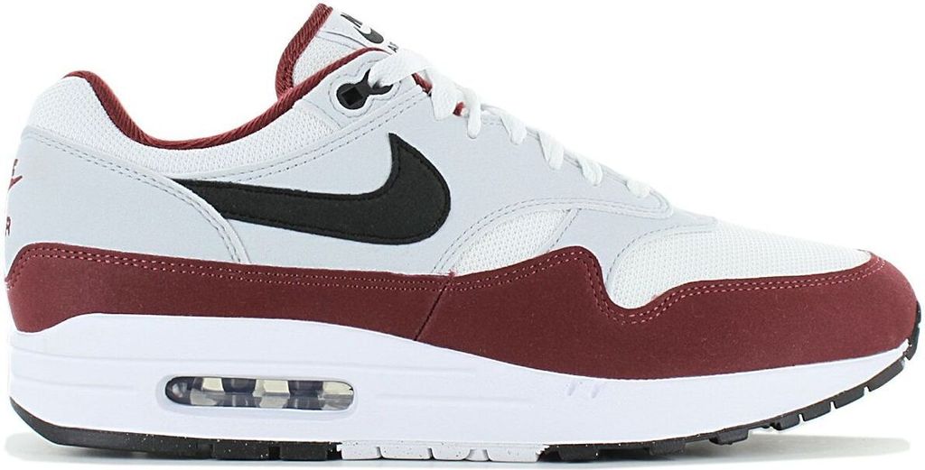 Nike Air Max 1 - Herren Sneakers Schuhe Weiß-Rot FD9082-106 Produktbild 