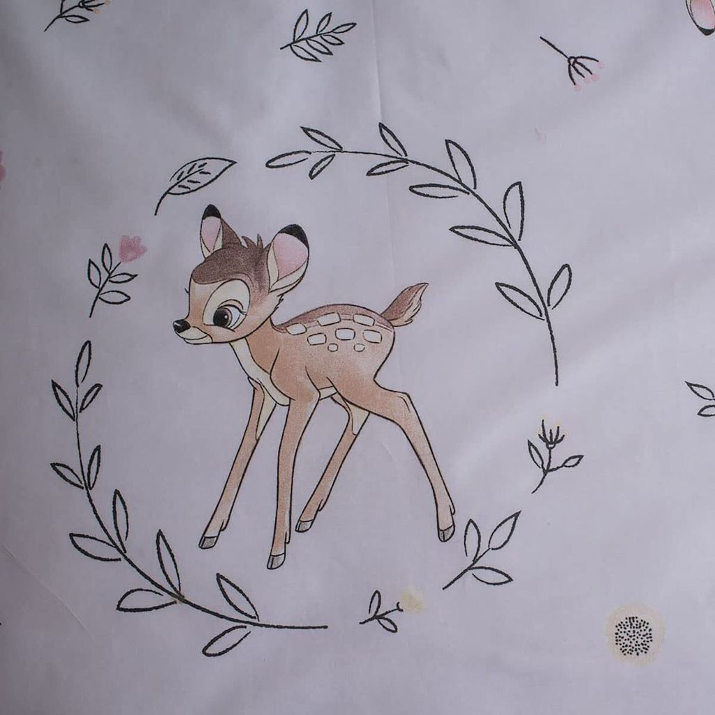 Disney Bambi Baby-Bettwäsche, 100% Baumwolle, Bettbezug 100 Produktbild 5
