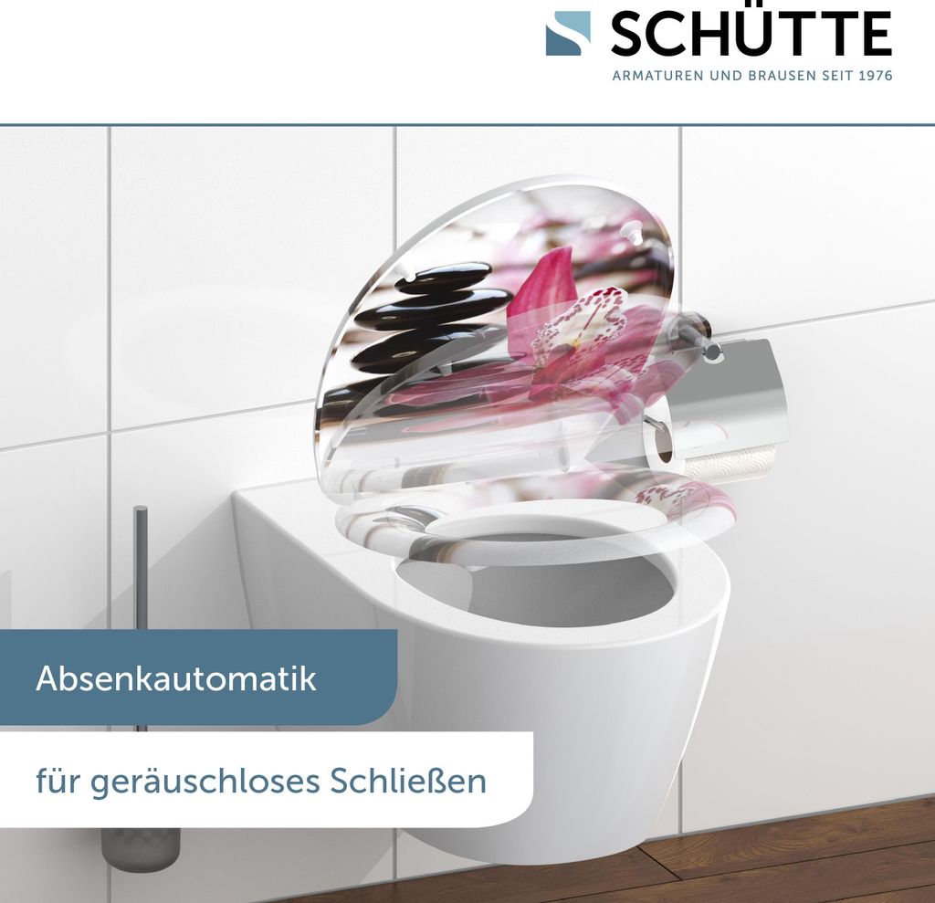 SCHÜTTE WC Sitz WELLYNESS, Duroplast Toilettendeckel mit Produktbild 3