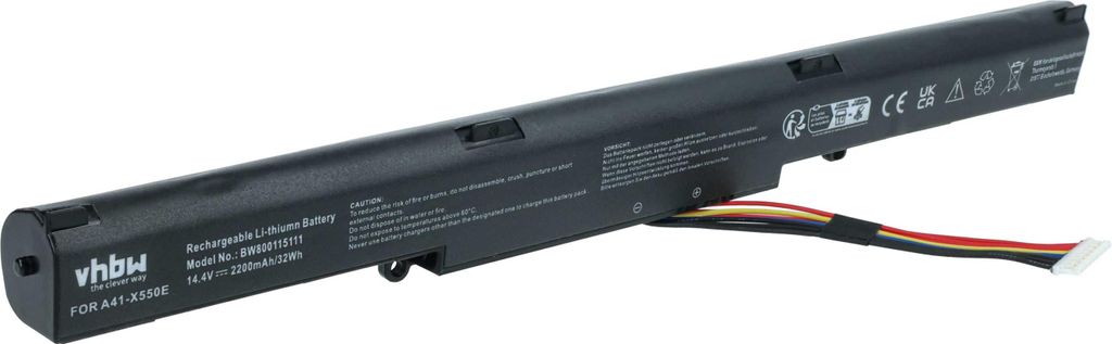 vhbw Akku kompatibel mit Asus F751SA-TY054T, F751SA, F751S, Produktbild 