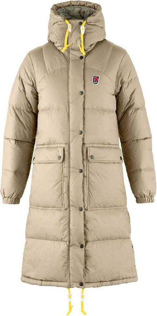 Fjällräven Expedition Long Down Parka Beige L Damen Beige L