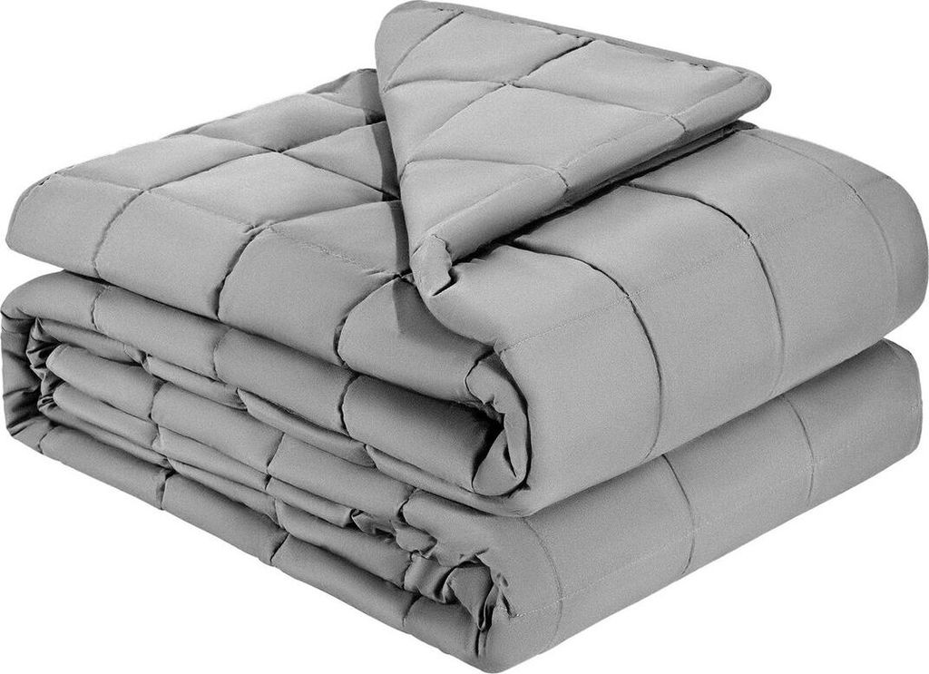 Gewichtsdecke 25 lb (11,3 kg) 88 x 104" (224 x 264 cm) King Size Kühlende, atmungsaktive, schwere Decke