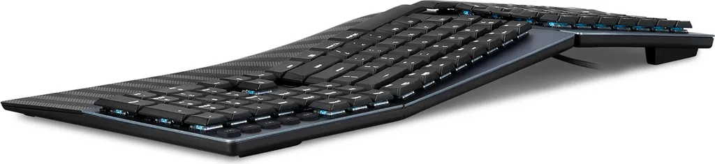 Perixx PERIBOARD-535 DE RD Clavier Mécanique Ergonomique Switchs Rouges - 8