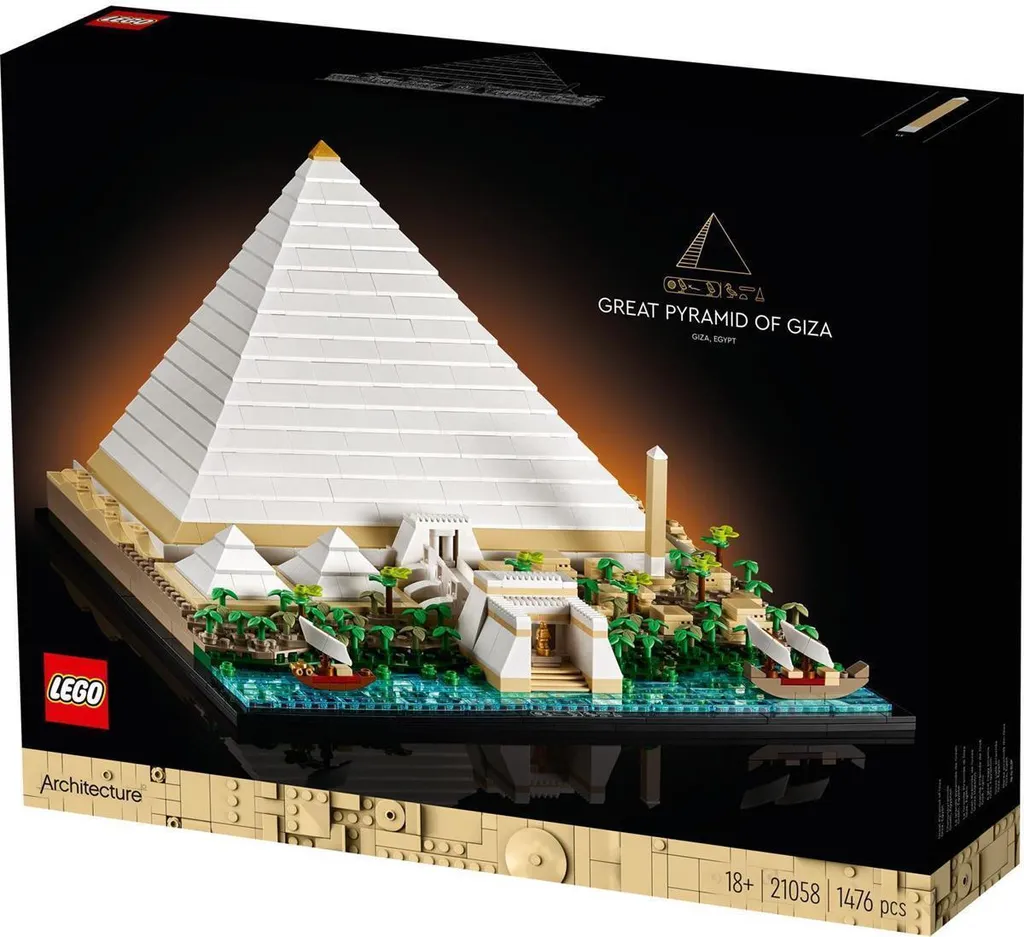 LEGO Architecture 21058 La Grande Pyramide de Gizeh Modèle de Collection