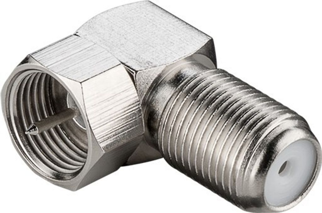 Goobay 67316, F-typ, F-typ, F-typ, Samec, Samica, 90° Obrázok produktu 