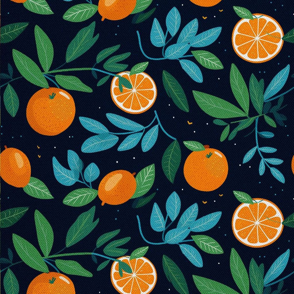 OUTDOOR DEKOSTOFFE OXFORD - Motiv Obst | DX6536