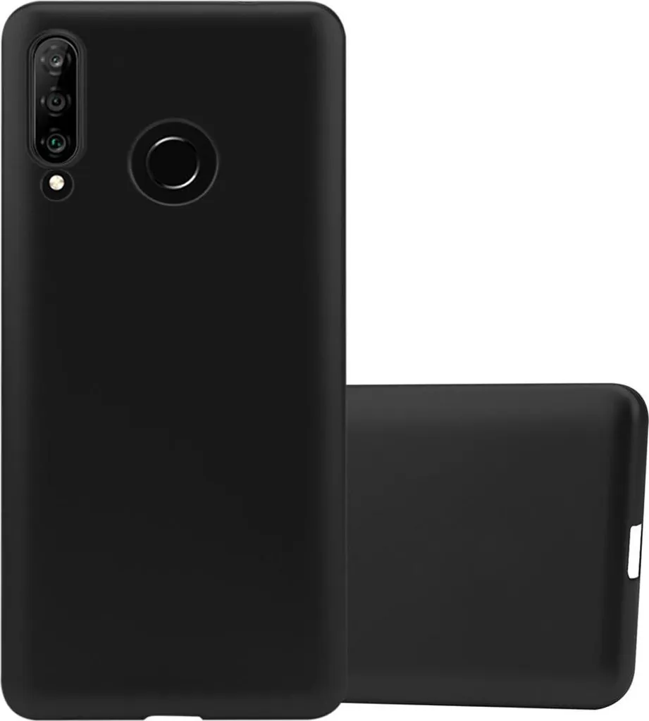 Custodia Cadorabo Huawei P30 Lite: Cover Silicone TPU Nero Robusta - 1