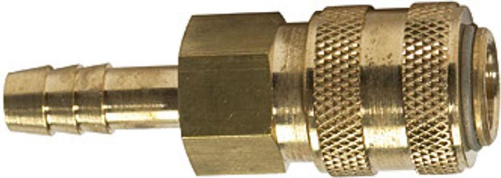 Riegler SchnellverschlusskupplungNW 5, Messing, connect-line, Tülle 9mm
