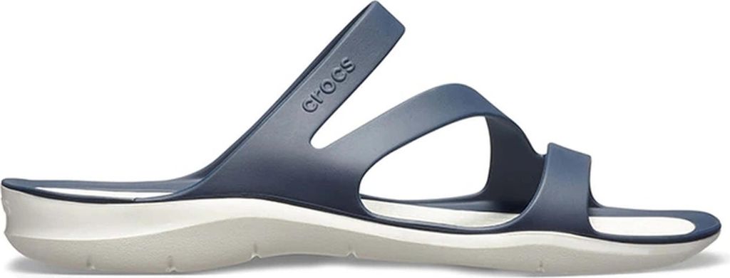 Crocs Swiftwater Sandalen Damen navy/white navy/white 39-40 Produktbild 
