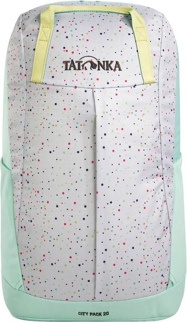 Sac à dos urbain City Pack 20 Tatonka gris clair pour loisirs et travail