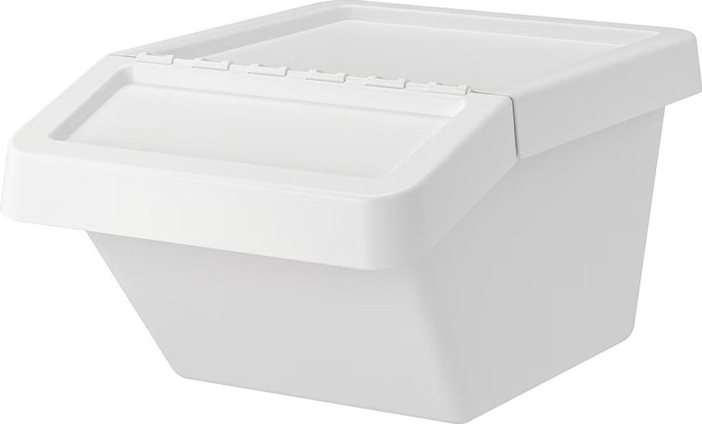 Ikea SORTERA Abfallsortierbehälter mit Deckel, 37 L Produktbild 