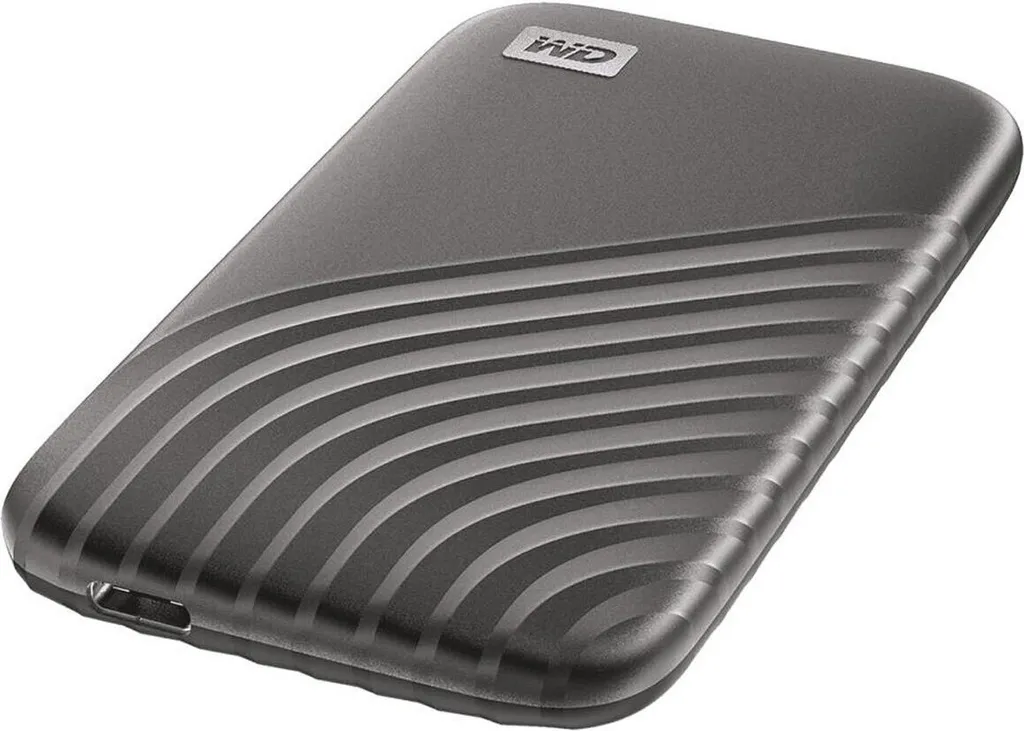 WD My Passport SSD 4TB Gris - SSD Externe 2.5 avec Cryptage de Données