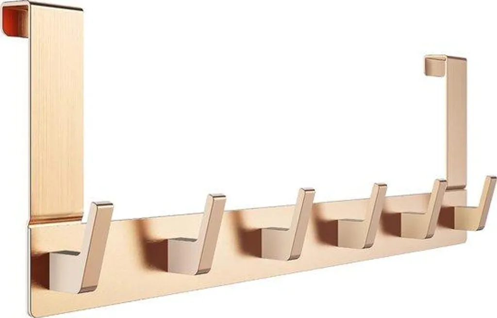 Crochet de porte haut de gamme, patère dorée pour la maison