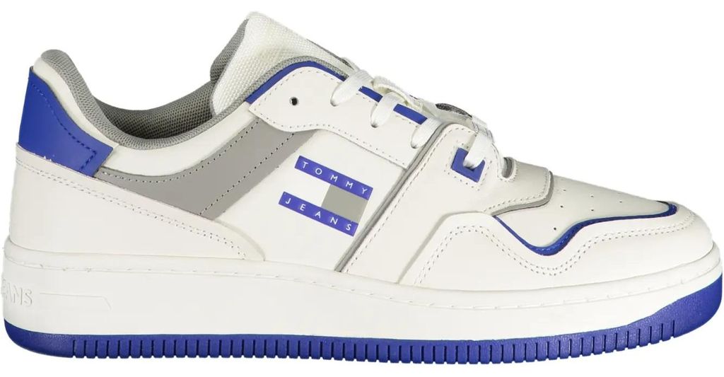 TOMMY HILFIGER HERREN SPORTSCHUHE WEISS : Farbe - Weiß, Größe - 42 Größe: 42 Farbe: Weiß Größe: 42