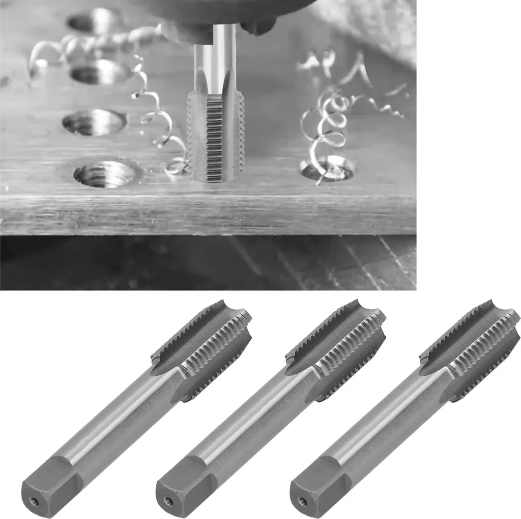 Tarauds Machine M22 Haute Performance en Acier Rapide - Lot de 3 - 9
