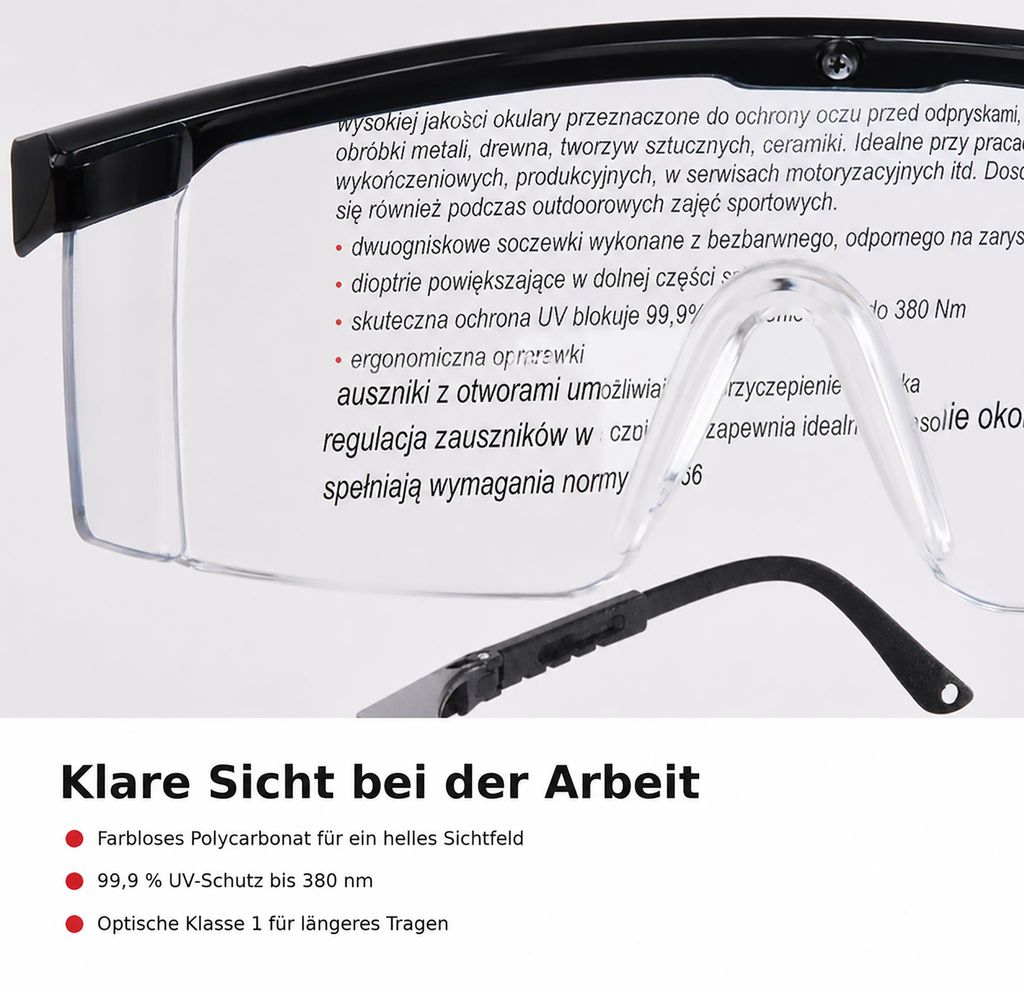 Schutzbrille Ultralight Getönt
