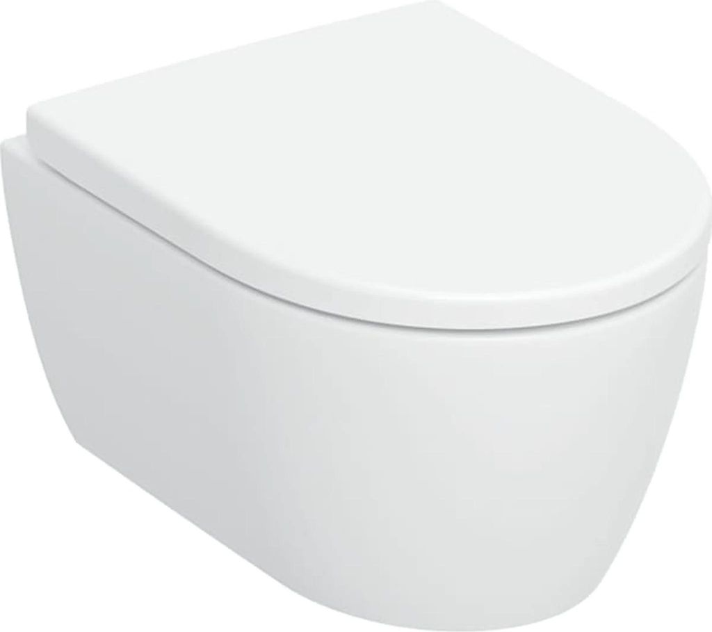 Geberit iCon Set WWC-T Turboflush vkA verkuerzte Ausladung, mit WC-Sitz, 1 Stk.