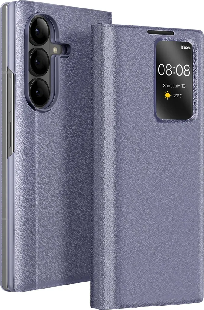 Custodia Avizar Galaxy Z Fold7 Viola con Finestra: Guida all'Acquisto