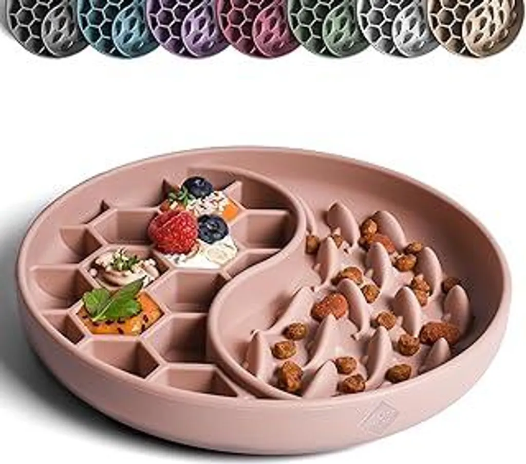 Tappetino Leccabile ne&no per Cani e Gatti | Lick Mat con Ventosa Malva