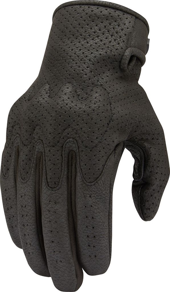 Icon Airform Motorrad Handschuhe, schwarz, S