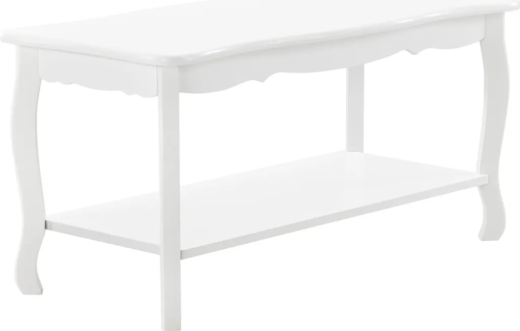 Tavolino Shabby Bianco Laccato: Il Cuore del Tuo Soggiorno Vintage