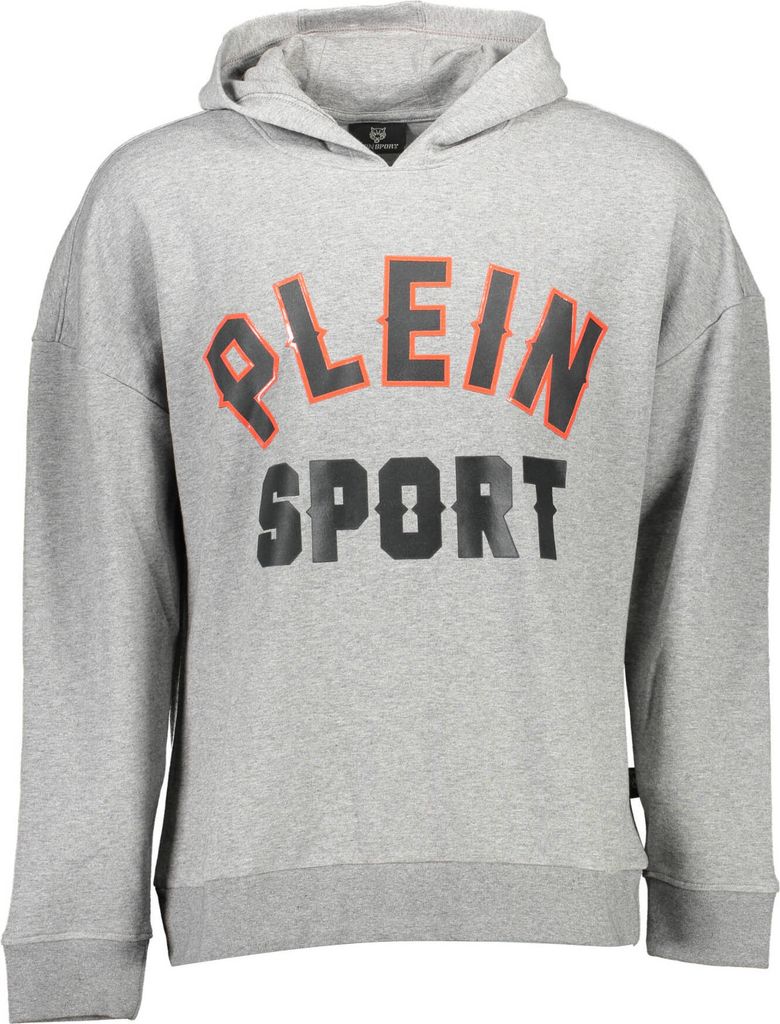 PLEIN SPORT SWEATSHIRT OHNE REISSVERSCHLUSS HERREN GRAU : Farbe - Grau, Größe - S Größe: S Farbe: Grau