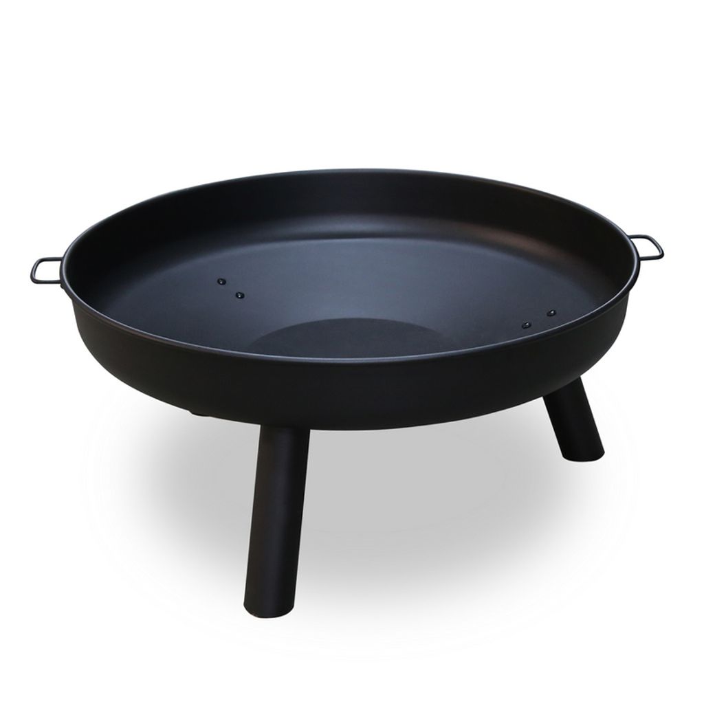 Fiqops 82cm Feuerschale Feuerkorb Pflanzschale Klöpperboden Produktbild 