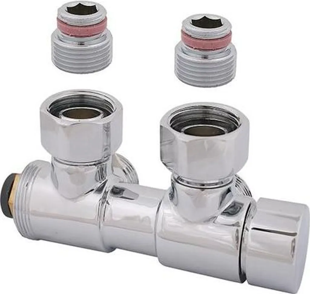 Js Duoplex Kombiarmatur 1/2" DN15: Valvola Termostatica Bianco Puro