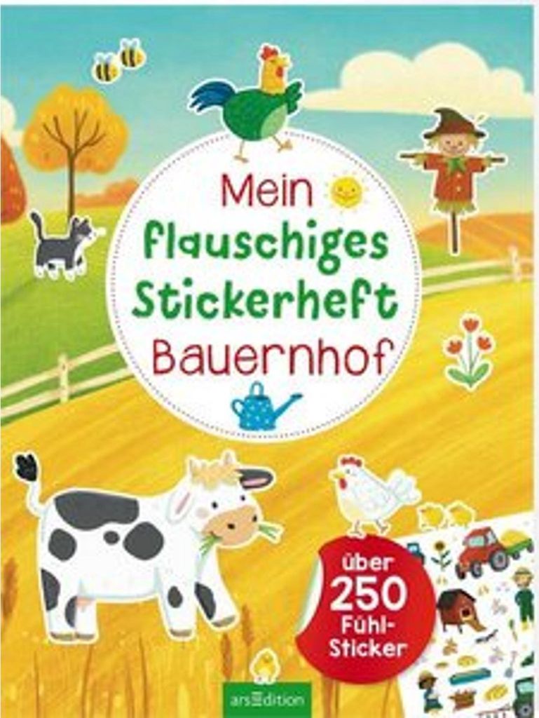 Mein flauschiges Stickerheft - Bauernhof Immagine del prodotto 