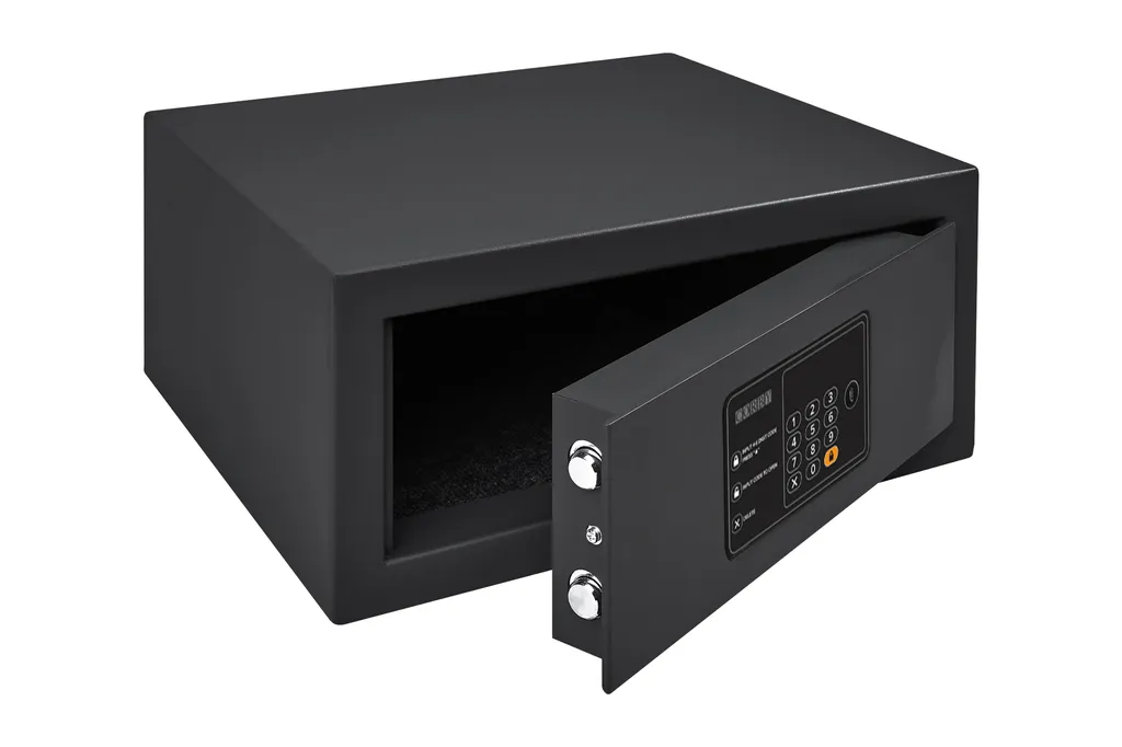 Coffre-fort pour PC portable à code numérique Corby Westminster noir