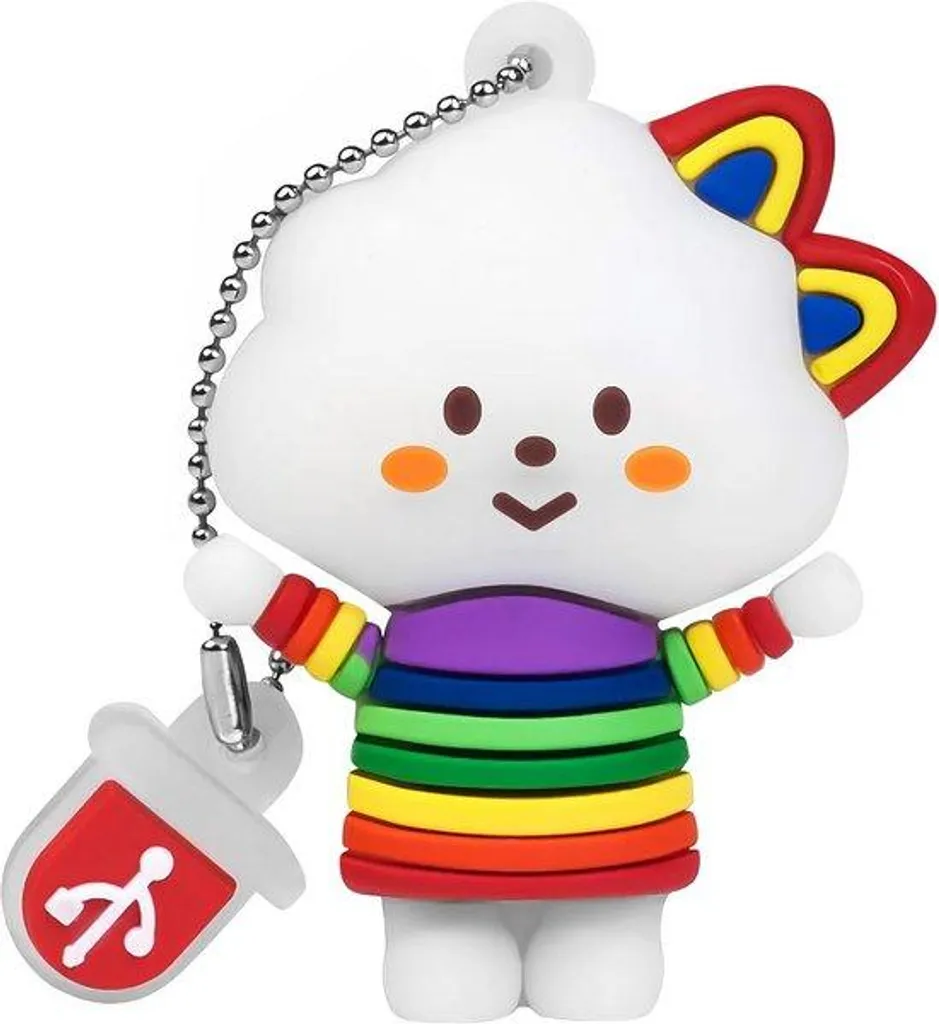 Clé USB Fantaisie 32 Go Motif Nuages Kawaii, Support de Stockage Mobile