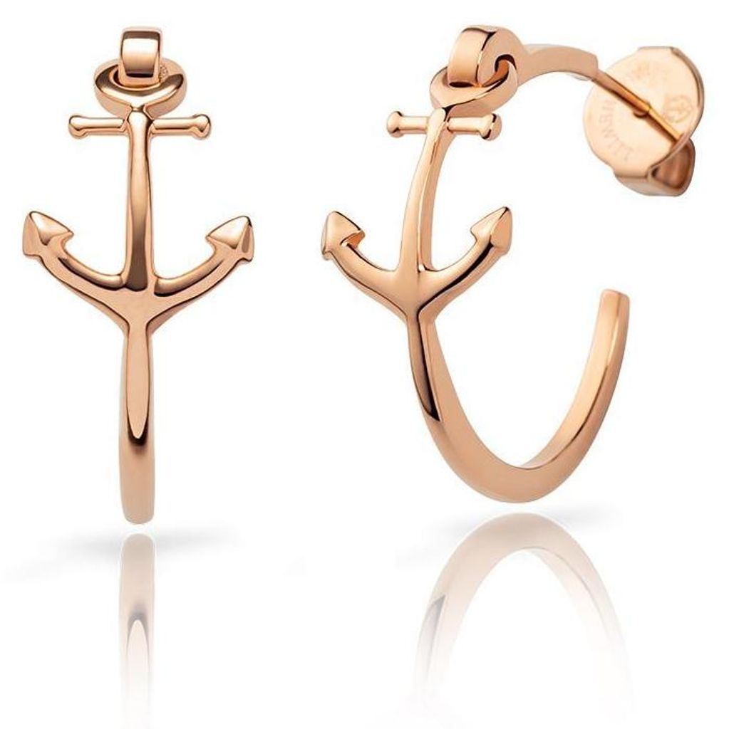 Paul Hewitt The Anchor II Rose Gold Ohrringe