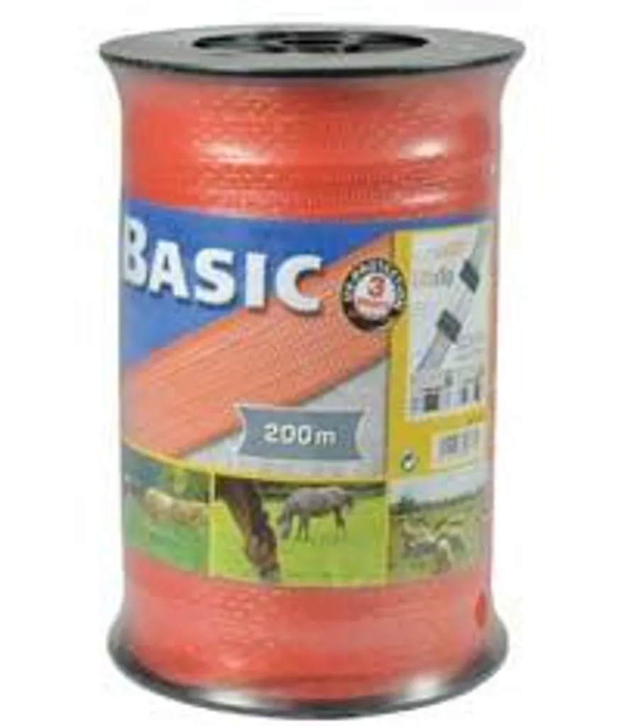 Ruban Kerbl Basic Classe 20mm avec 6 conducteurs inox 0,16mm 200m