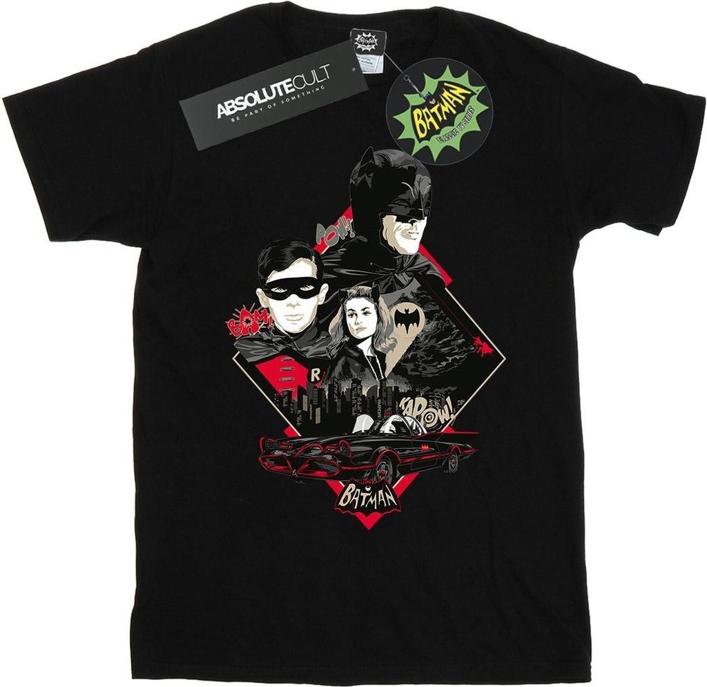 DC Comics - T-Shirt für Herren BI16270 (L) (Schwarz)