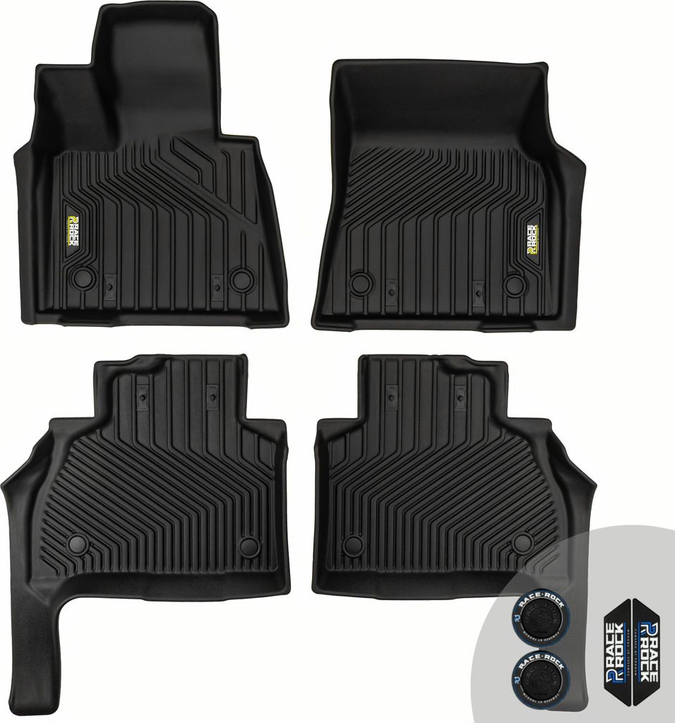 FROGUM Race Rock Autofussmatten 2in1 TPE + Velours für BMW X7 G07 ab 2018