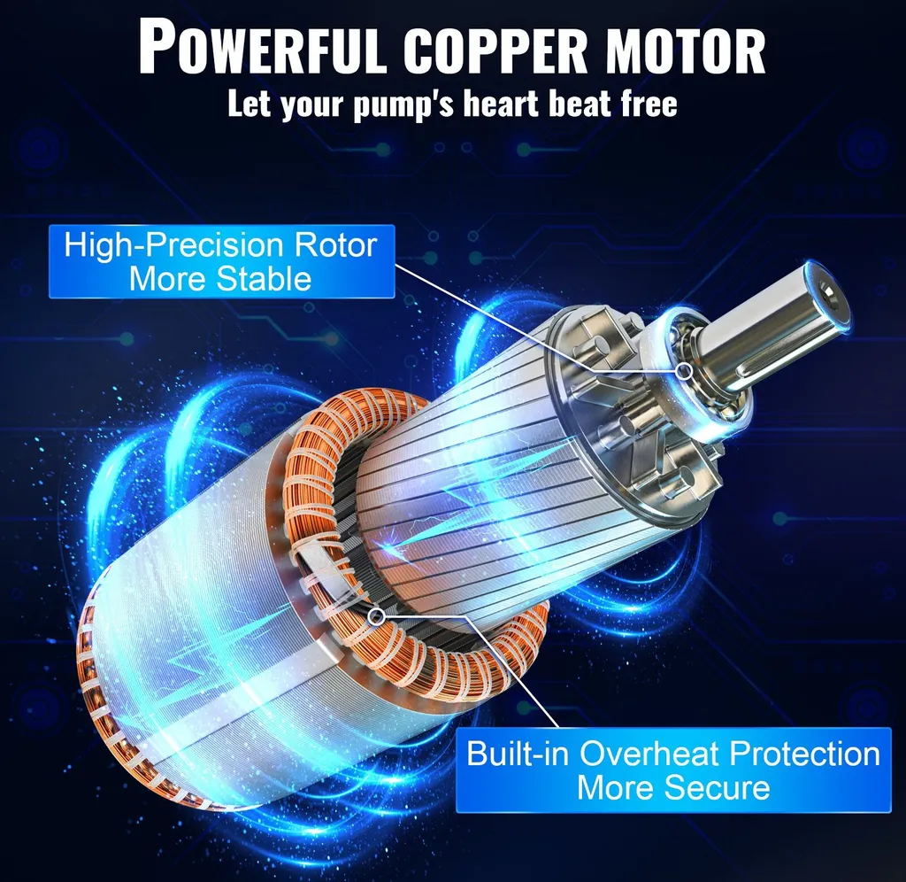 Pompe de puits profond 1500W inox pour résoudre le manque de pression