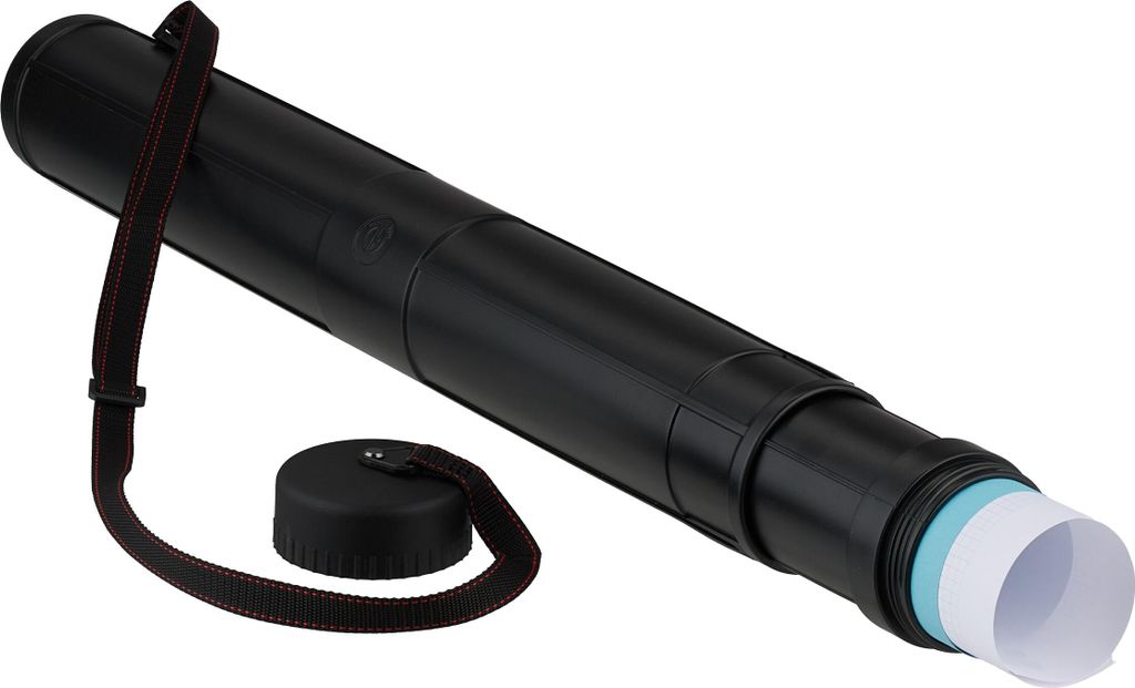 Relaxdays Rozťahovateľná rolka na plagáty, 70–125 cm, Ø 8 Obrázok produktu 