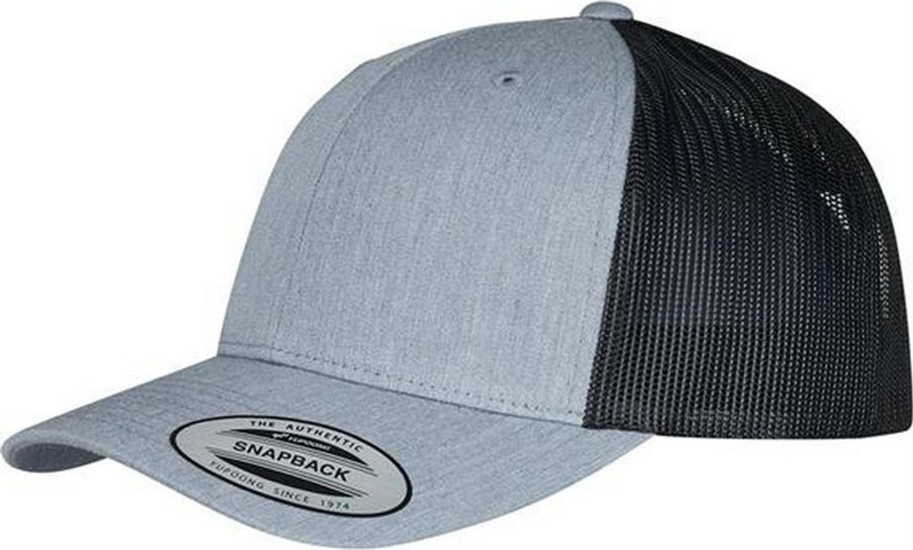 Flexfit - Herren/Damen Uni Zweifarbig - Trucker Cap PC4260 (Einheitsgröße) (Anthrazit/Marineblau)