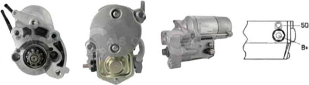 CASCO CST40267GS Starter Anlasser 2kW für LAND ROVER Range Rover Evoque (L538) 12V