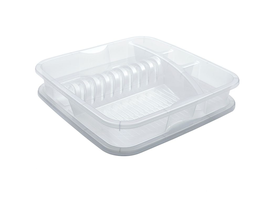 Rotho égouttoir géométrique transparent Image du produit 