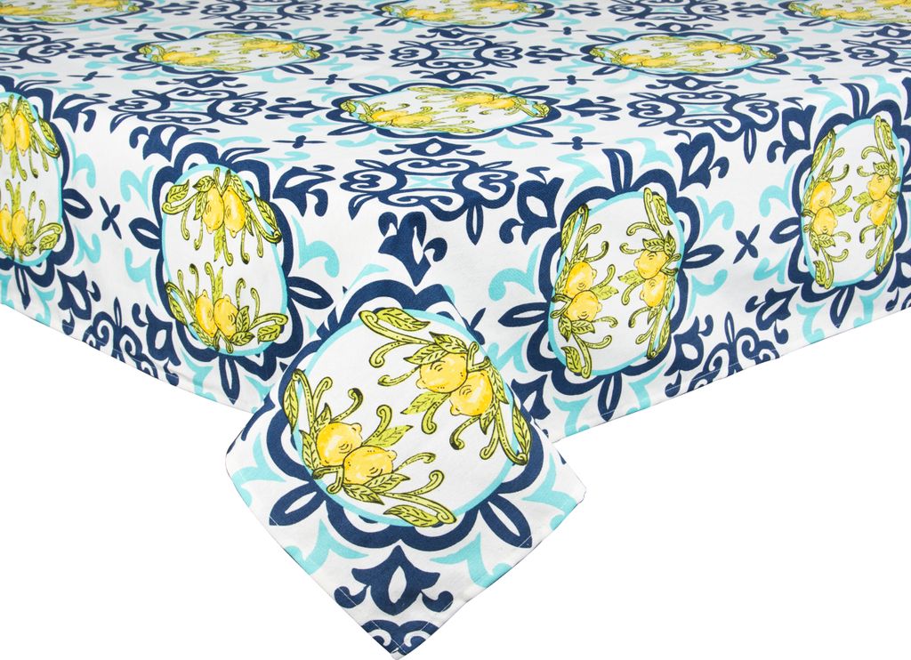 Excelsa obrus bawełniany Amalfi 140x180 cm kolorowy Zdjęcie produktu 