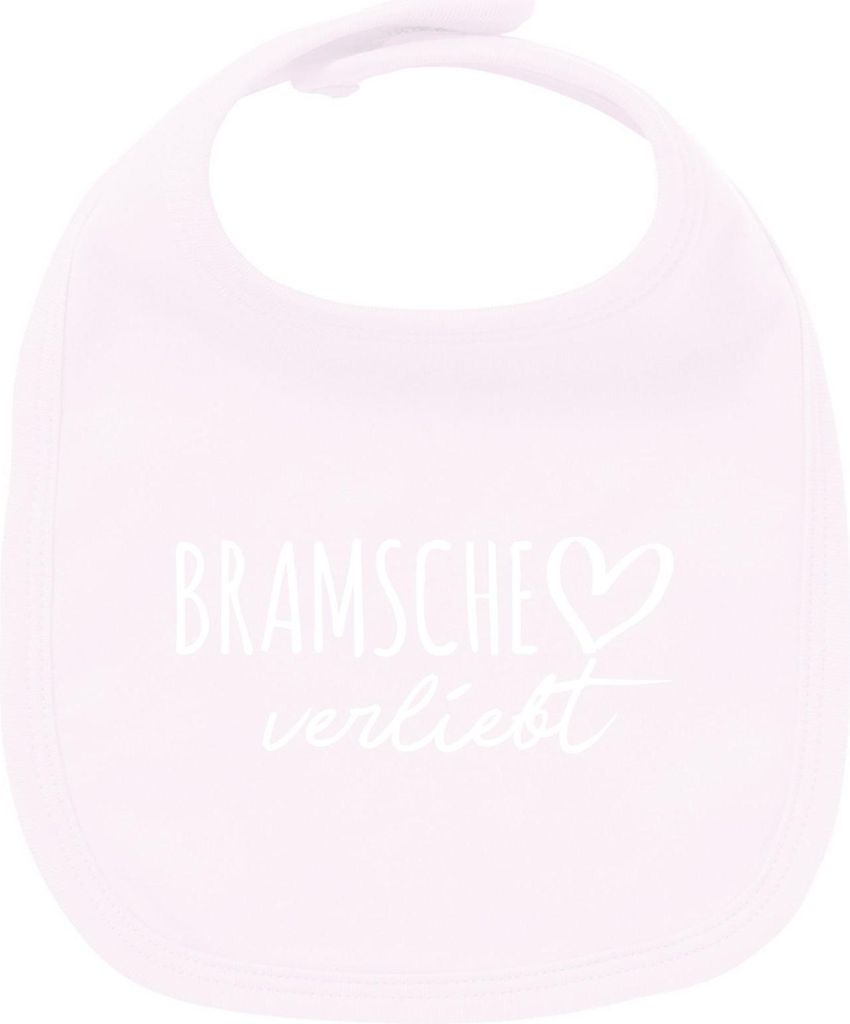 Huuraa Unisex Babylatz Ganderkesee verliebt Geschenk Babypink Baumwolle Ganderkesee Mitbringsel