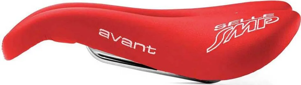Selle SMP Avant Red pour cyclotourisme et longue distance - 154 mm